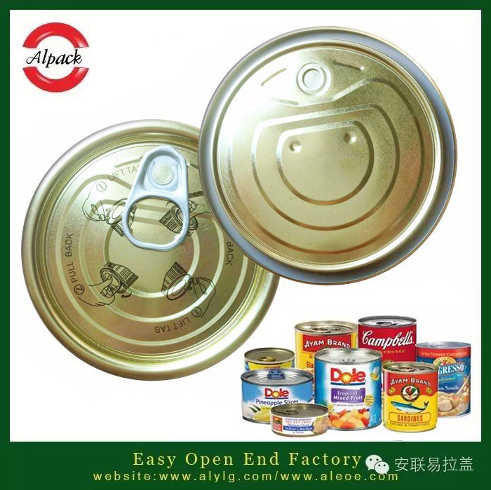 The corrosion resistance of easy open end canned food