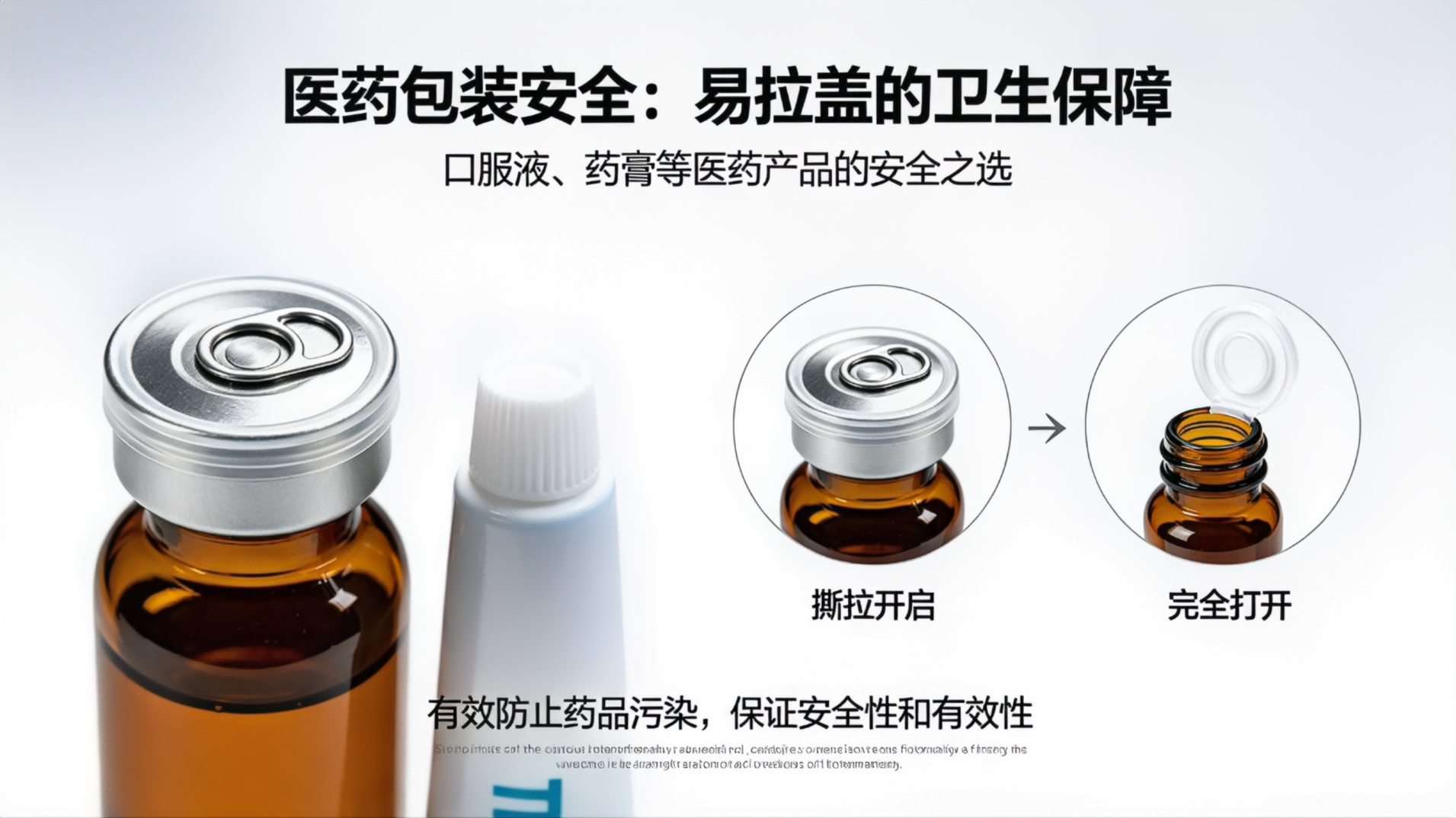 医药易拉盖密封包装