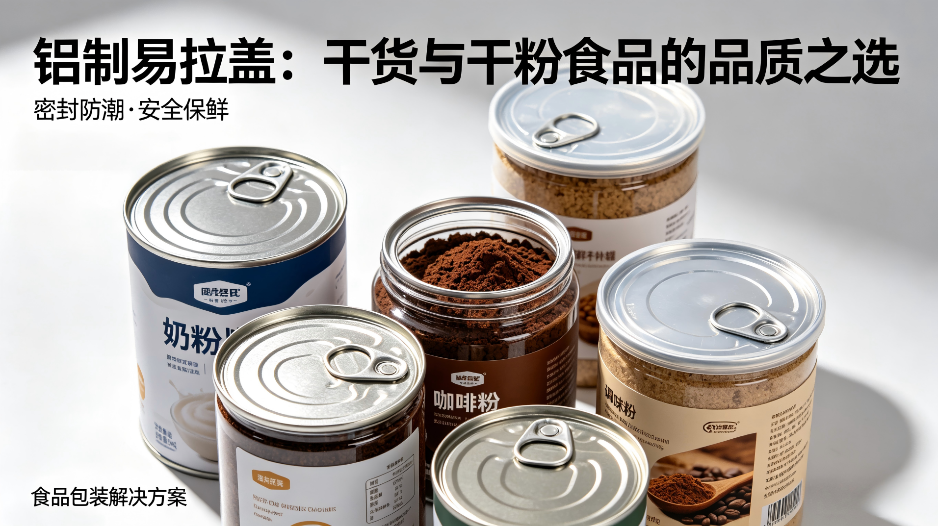 铝制易拉盖在干货干粉食品中的基础应用与卫生要求