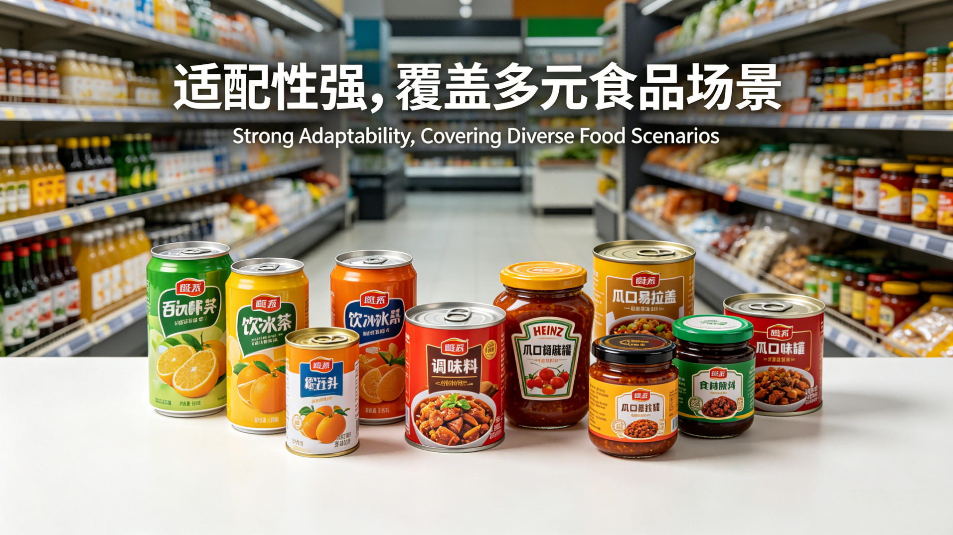 马口铁易拉盖适配性强,覆盖多元食品场景