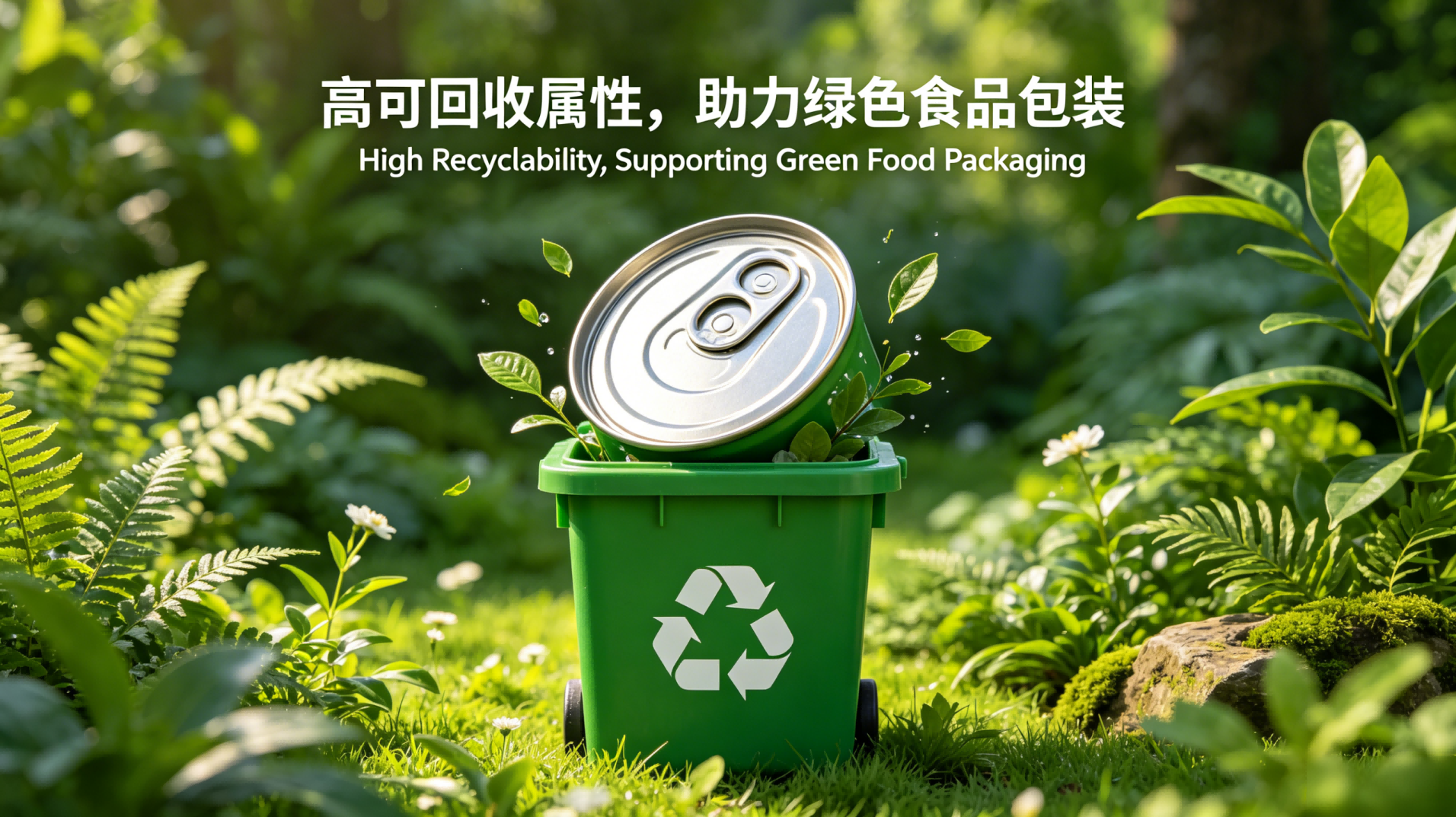 铝制全开易拉盖助力绿色食品包装