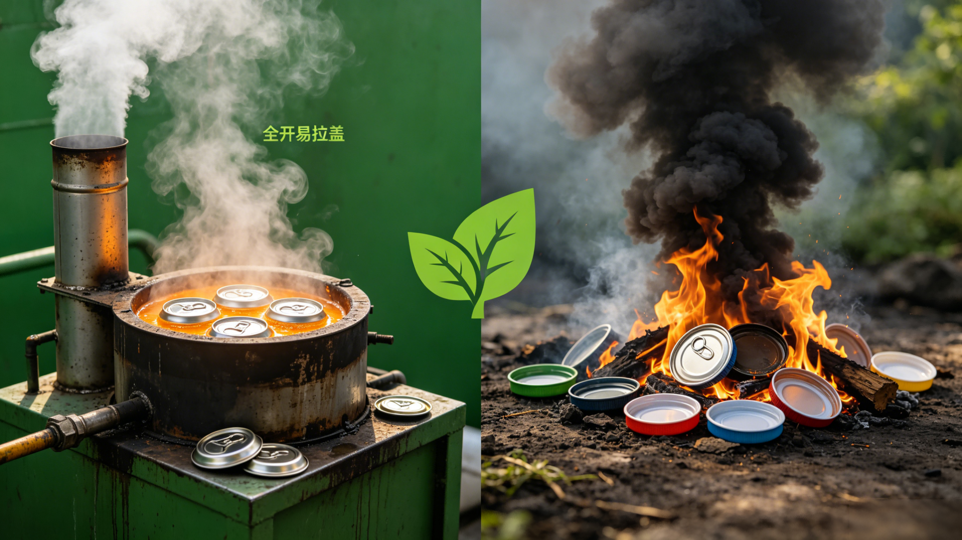 无有害辅料,回收熔炼零污染排放