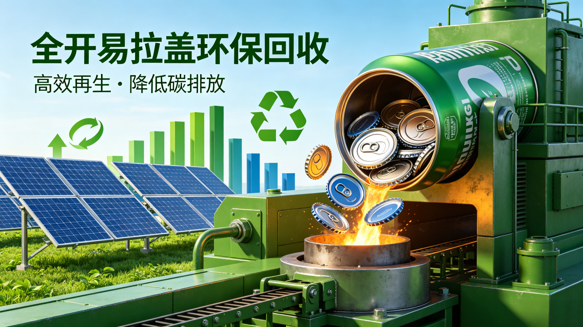 铝铁高效再生,大幅降低生产碳排放