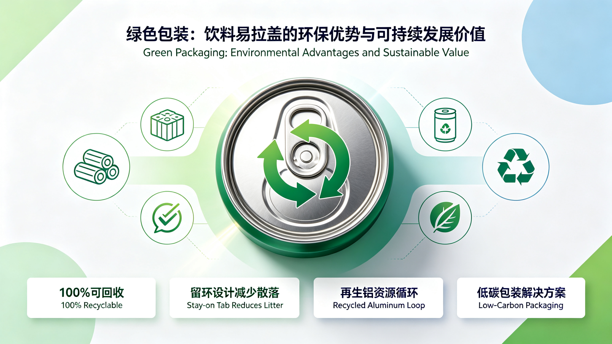 绿色包装:饮料易拉盖的环保优势与可持续发展价值