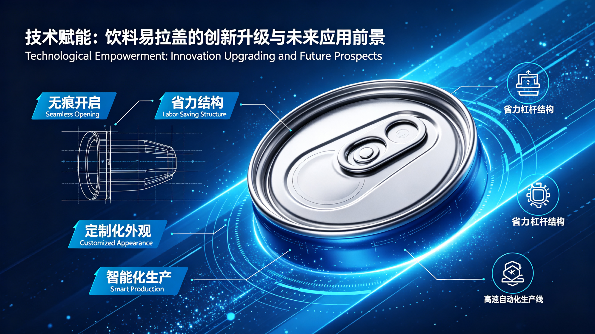 技术赋能:饮料易拉盖的创新升级与未来应用前景