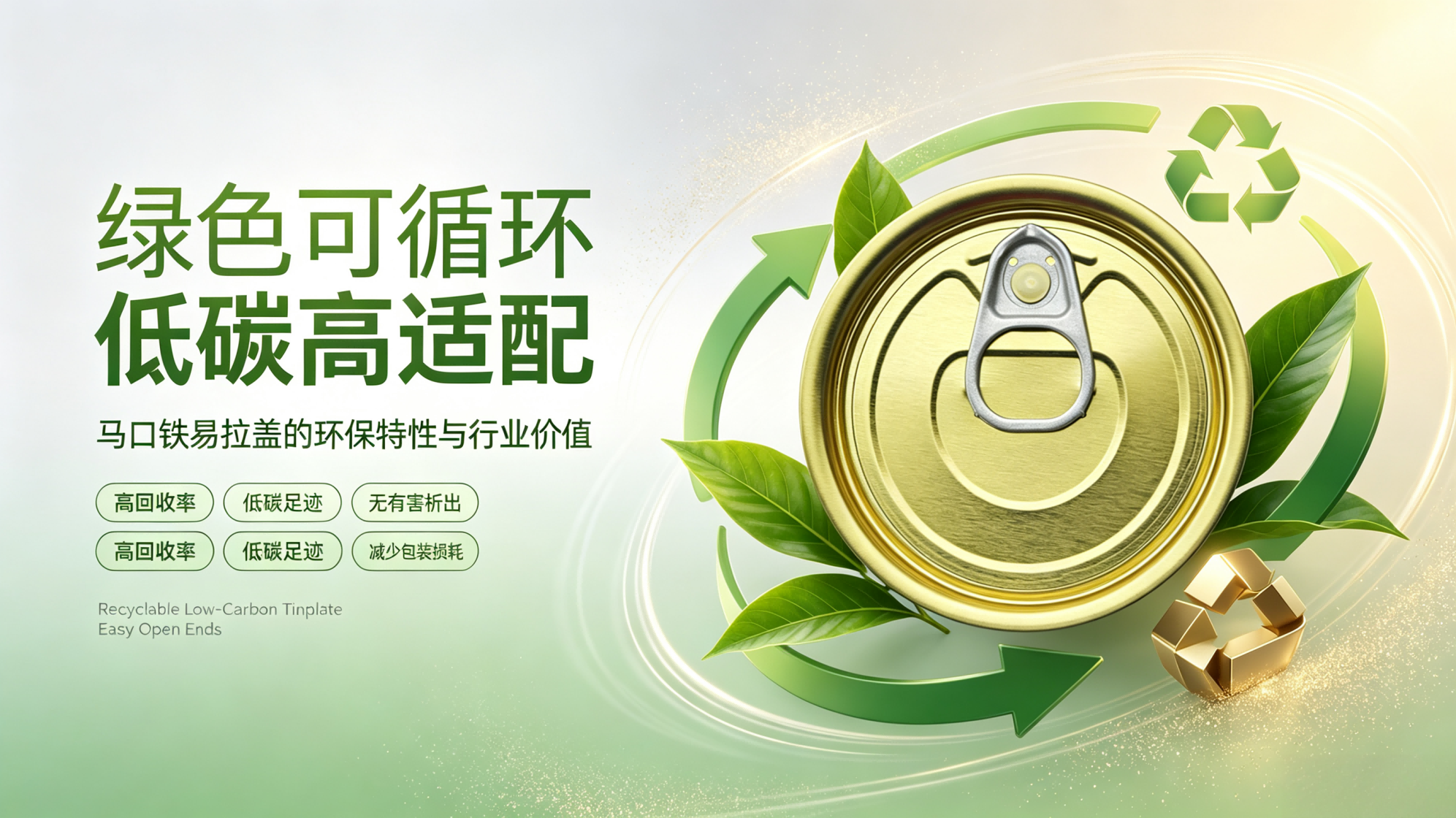 马口铁易拉盖的环保特性与行业价值