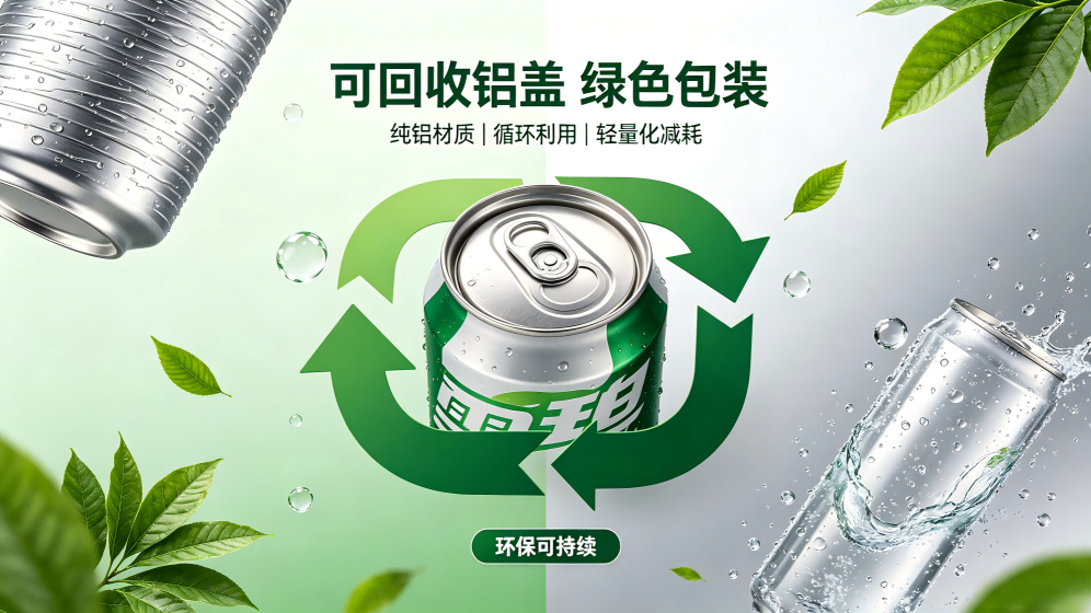 环保易拉盖助力碳酸饮料绿色包装