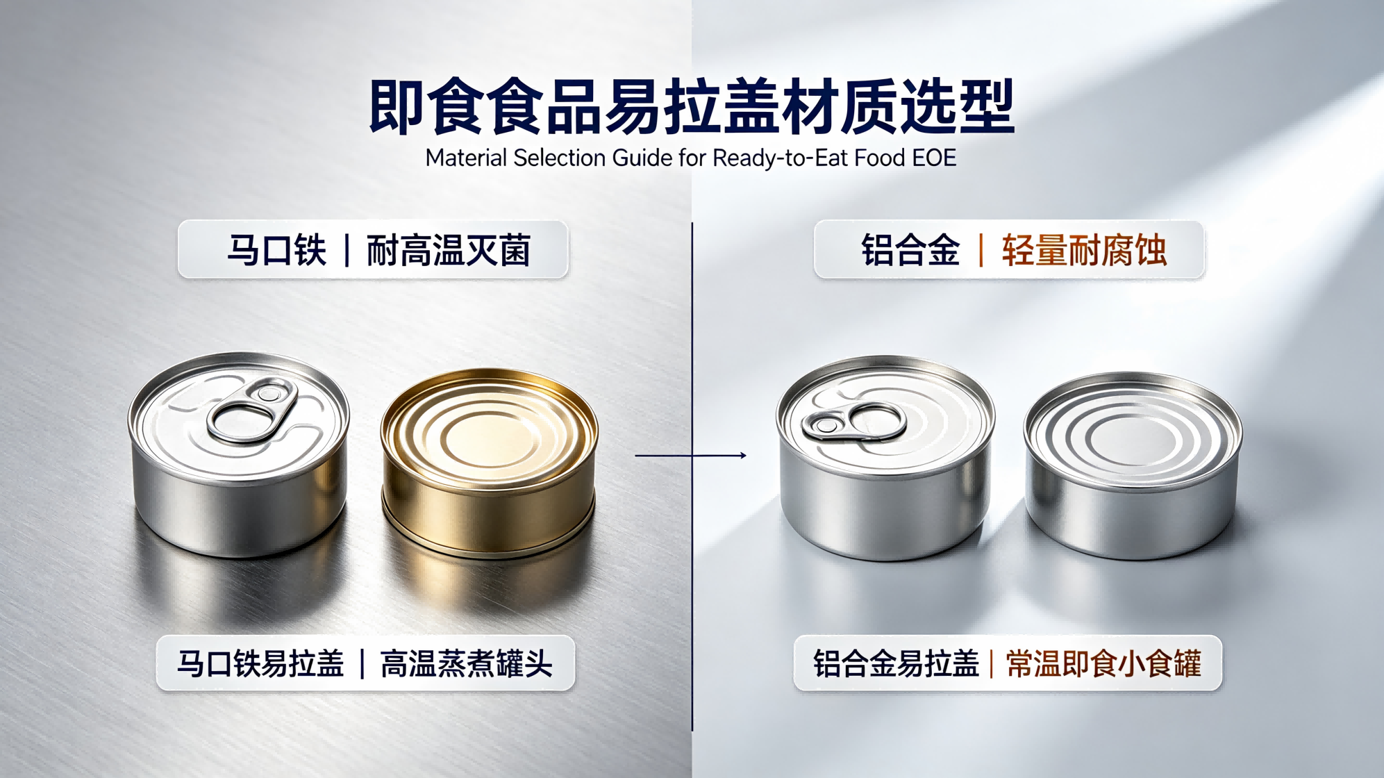 即食食品易拉盖材质选型要点解析