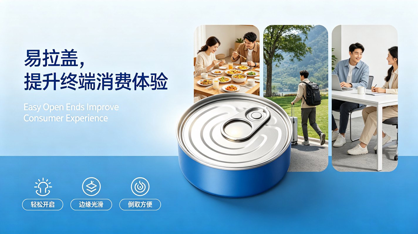 易拉盖，提升终端消费体验